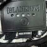 BLANK NYC BOMBER JACKET SMALL HOUNDSTOOTH BLACK AND WHITE 90's RETRO Photo 10