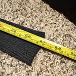 Pink republic  Gray Ribbed Cowl Neck Sweater Size S Stretchy Cozy Knit Charcoal Photo 8