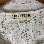 Idyllwind  White Doily Sleeve Boho Blouse Photo 2