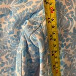 J. McLaughlin Blue White Floral Patterned Pants Preppy Slacks Straight Women's 6 Photo 9