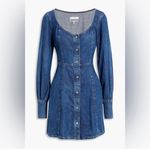 Ganni  NWT Denim Western dress size 2 Photo 2