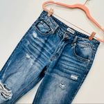 Special A  Boyfriend distressed raw hem hole jeans sz 7 Photo 37
