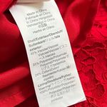 J.Crew NWT Tie Neck Lace Top in Harvest Red | XXS Photo 6