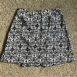 Valerie Bertinelli 🦋  Black White Mini Skirt Size 6 Formal Casual Preppy Photo 2