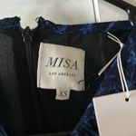 MISA Los Angeles  Amber Dress in Midnight Shibori Mix S Photo 2