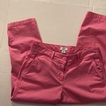 Crown & Ivy  Women’s Charlotte pink Khaki style‎ pants 6P Cotton Spandex Blend Photo 8