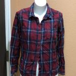 Roxy  plaid button up shirt Photo 0