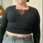 Aeropostale Long Sleeve V Neck Shirt Photo 0