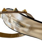 Valentino Garavani Rockstud Black Patent Leather Strappy Sandals Size 37 Photo 3