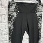 Alo Yoga Alo Womens Full Length Leggings Black Crystal Side Print Geode Athletic Size S Photo 2