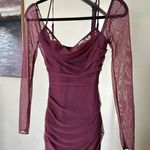 House Of CB  ‘Katarina’ Wine Lace Maxi NWOT size‎ XS Photo 10