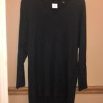 CAbi Gala Sweatshirt Tunic Long Sleeve Top Black XS Photo 1