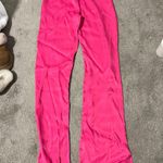 ZARA Satin Pink Pants Photo 3
