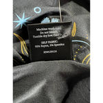 Stunner Yin Yang Panther Cosmic Force Long Sleeve Scoop Neck Top Size XL NWT Gray Photo 3