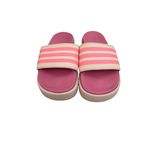 Adidas Shoes Adilette Pink Platform Slides Sandals Size Women's 6 Photo 1
