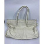 Banana Republic Cream Leather Shoulder Bag Photo 1