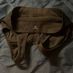 Aerie  Black Sports Bra with Racerback Design Photo 2