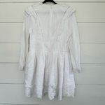 ALLSAINTS Women’s White 6 Prim Broderie Dress Photo 2