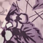 Loft Ann Taylor Sleeveless Blouse Lined Zipper Floral Purple& White Size 6P Photo 10