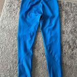 Orange Theory Mesh Panel Workout Leggings Women's OTF Size XS Blue Photo 5