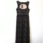 Candalite floral lace long dress Size S Photo 6