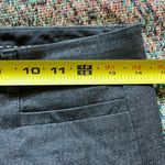 Banana Republic  Sloan Black Straight Capri Leg Pants SZ 0 Petite Trousers Formal Photo 11