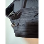 La Blanca  Fluid Lines High Neck Midline Bra Top -Black size 12 $89.00 (New) Photo 6