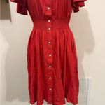 Wrangler Retro | Red snap front western dress size small Photo 3