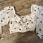 Farm Rio Farm Rip Floral Cropped Balloon Sleeve Top Photo 3