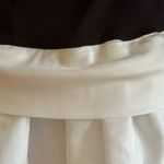 Gilberti Black & White Bubble Vintage 1980’s MIDI Dress Bow & Drop Waist Sz 10 Photo 6