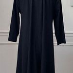 Women With Control QVC Black 3/4 Sleeve Polo Dress Black S Photo 1