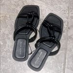 Azalea Wang Stetson Black Sandals, Size 7 NEW w/o Box Photo 1