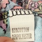 Bohemian Colorful Patchwork Suspender Jumpsuit Wide Leg S Blue Photo 12