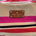 Kate Spade stripped canvas satchel Photo 1