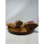 Betsey Johnson Betsey Johnson Clogs Slides Heels Wood Colorful Rose Leather Flower Shoes Photo 8