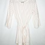 Lemlem  Pink & White Striped Tunic Dress NEW in Medium Photo 0