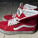 Vans Red High Top Lace Up 6.5 Photo 0