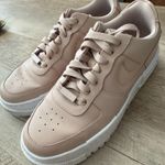 Nike Pink Leather Air  Force 1 Photo 0