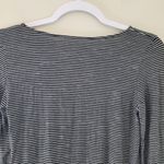 American Eagle  Soft & Sexy Black and White Striped Long Sleeve T-shirt N… Photo 5