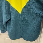 Free People Movement Fall to Rise Fluffy Quarterzip Pullover Margarita Blue Photo 6