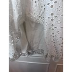 CeCe  Eyelet Midi A-Line Skirt Elastic Waist Lined Ivory White Women’s Plus 22W Photo 10