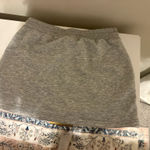 Athletic skirt sweatshirt material Gray Photo 1