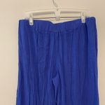 Matilda Jane Size Medium Blue Festival Season Gauze Lagenlook Pull On Pants Photo 1