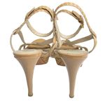 Joan & David ☼ Dakenyon Platform Stilettos Heeled Sandals ☼ Nude Patent Leather Photo 4