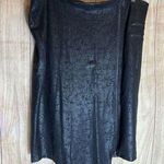 Torrid  Skirt Womens 3 Black Midi Full Zip Asymmetrical Nylon Stretch EUC Photo 0