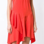 Derek Lam Flamenco silk Asymmetrical Tank Dress by 10 Crosby Photo 0