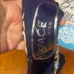 l*space L’ Navy Leaves Floral Bikini Bottom Photo 2