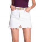 GRLFRND  Denim Milla White Skirt Size 25 Photo 6