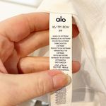 Alo Yoga Alo Dreamscape Button Down Long Sleeve Shirt Top Blouse White XS Photo 2