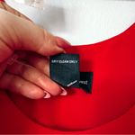 Central Park West Red Mini Sleeveless Layered Dress Size Small Photo 4